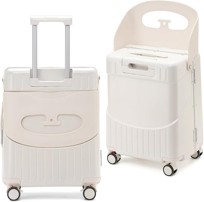 22 Inch TSA Lock Luggage with Seat by Fridtrip