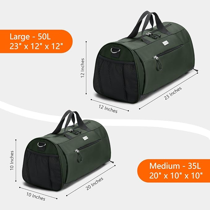 TOPDesign Gym Bag for Women & Men, Unisex Duffel Bag - Image 4