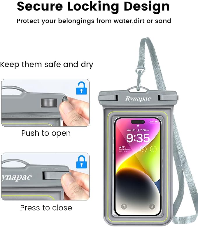 IP68 Waterproof Phone Pouch, Floating Waterproof Phone Case - Image 7
