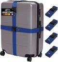 GORILLA GRIP Heavy Duty 4 Pack Adjustable Luggage Straps by GorillaGrip