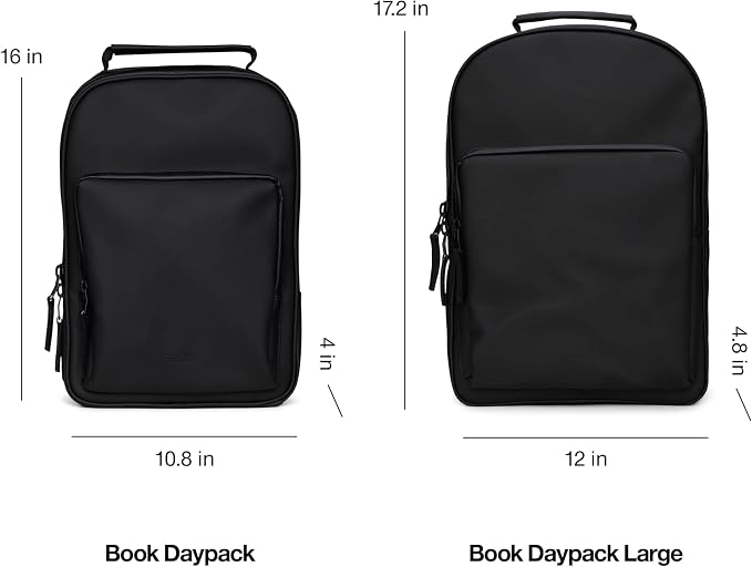 RAINS Regular Book Daypack, Laptop Bag, Waterproof, 2 Year Warranty - Image 7