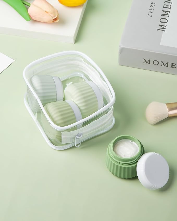 Travel Containers for Toiletries 4 Pack, TSA Approved Travel Size Toiletries - Image 5