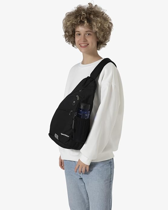 WATERFLY Large Crossbody Sling Bag: Over Shoulder Backpack Daypack Casual Cross - Image 7