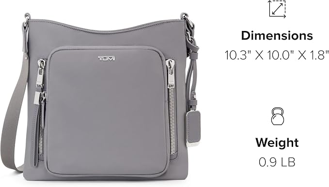 TUMI - Voyageur Tyler Crossbody - Nylon Crossbody Bag - Business, Travel Bag - - Image 7