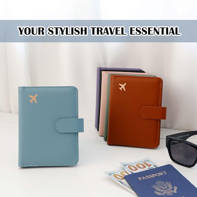 Melsbrinna Premium Leather Passport Holder Covers Case, Waterproof Rfid - Image 7
