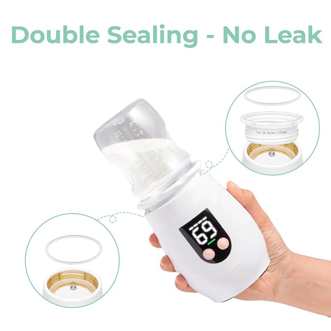 Portable Cordless Baby Bottle Warmer - Image 6