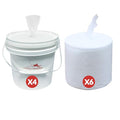 Dry Wipe Kit: 7200 Wipes: Make Your Own Wet Wipes Using Your Preferred Cleaning by MonkeyMovement
