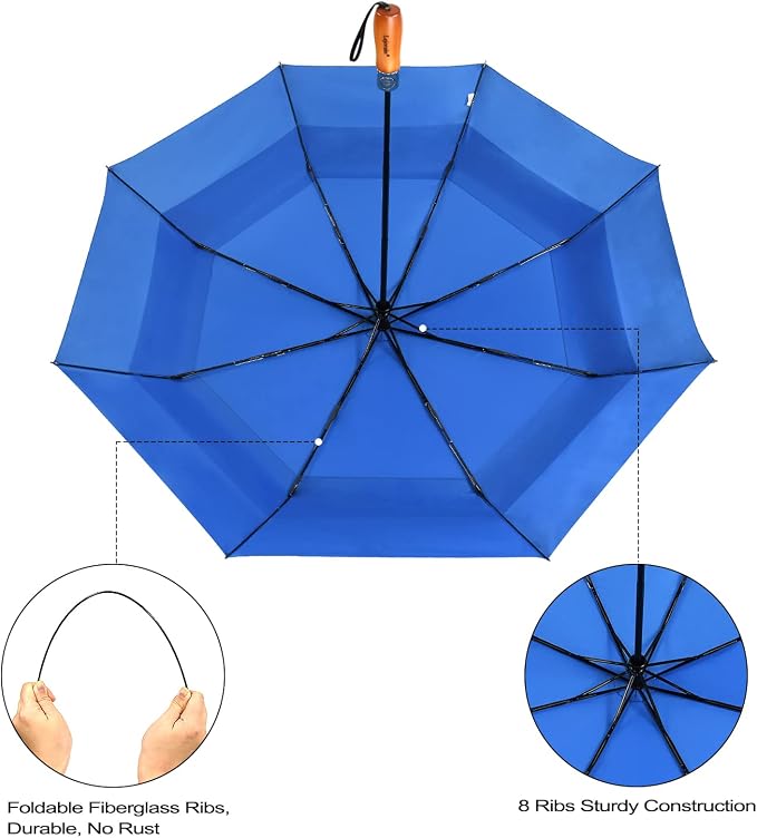 Lejorain Large Folding Golf Umbrella - Image 5