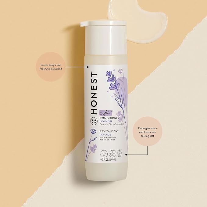 The Honest Company Silicone-Free Conditioner & 2-in-1 Cleansing Shampoo + Body - Image 3