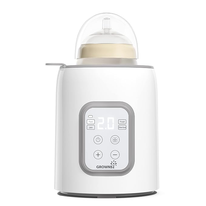 Bottle Warmer, GROWNSY 8-in-1 Fast Baby Milk Warmer by GROWNSY