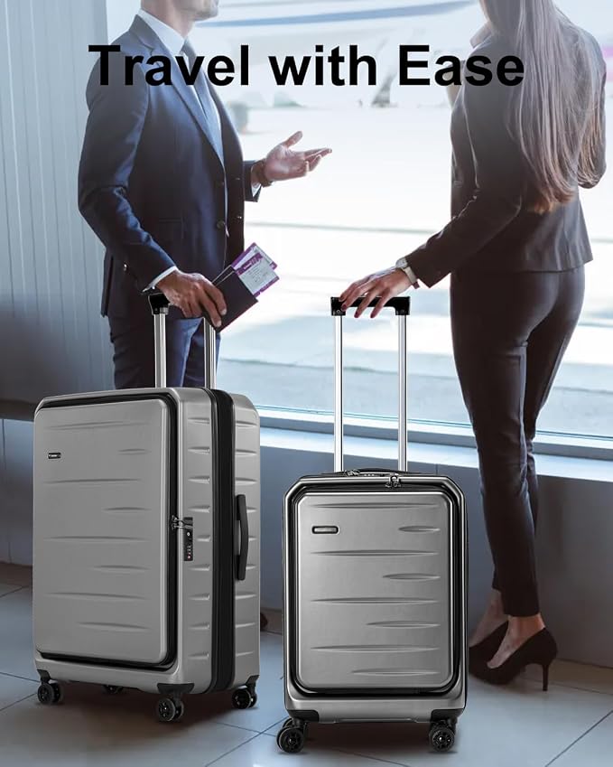 Luggage Sets 2 Pieces, 20 Inch Carry On Luggage and Expandable 28 Inch Checked - Image 9