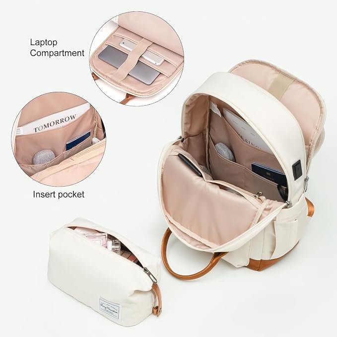 LONG VACATION 3 Piece Carry On Luggage 20 Inch Suitcase - Image 6