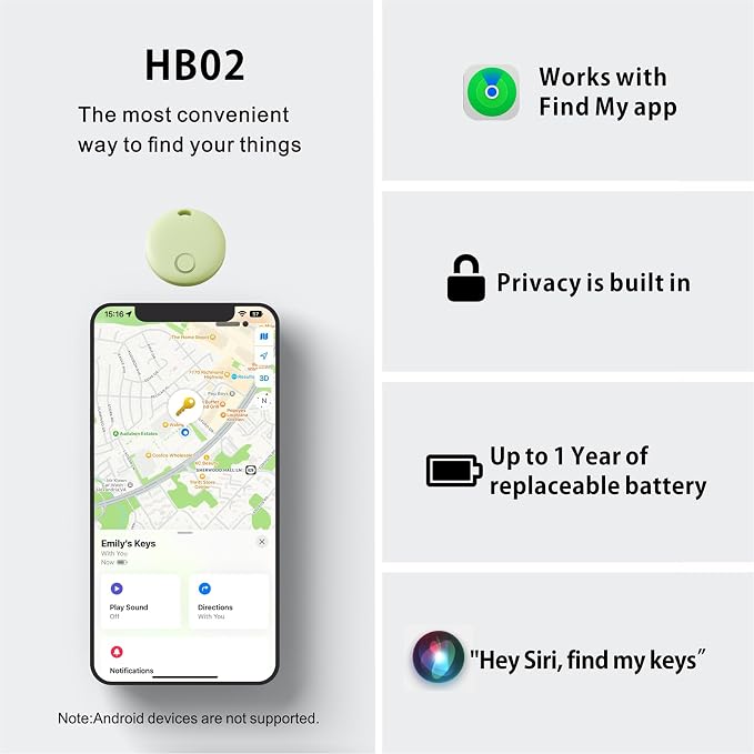 Reyke Smart Tag, Air Tracker Luggage Tracker, Works - Image 7