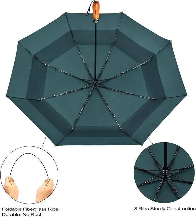 Lejorain Large Folding Golf Umbrella - Image 7