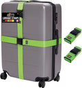 GORILLA GRIP Heavy Duty Adjustable Luggage Straps by GorillaGrip