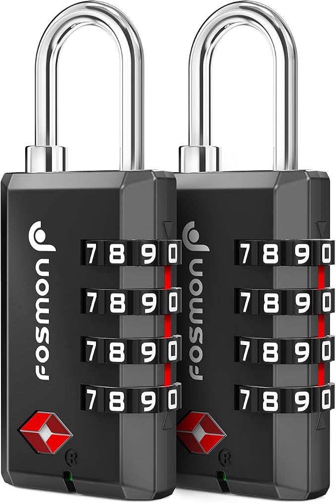 Fosmon TSA Approved Locks for Luggage/Suitcase by Fosmon