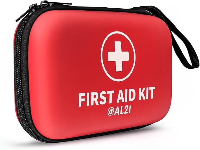 All-Purpose First Aid Kit 184 Pieces, Emergency Kit by CorDxTyfast