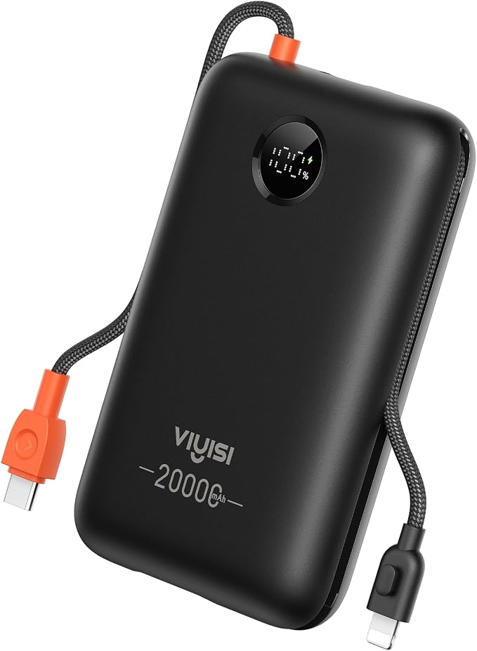 Portable Charger 20000mAh 30W Fast Charging, Power Bank by VIYISI