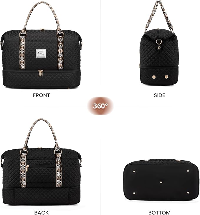 LOVEVOOK Travel Duffle Bag, Weekender Bags - Image 7