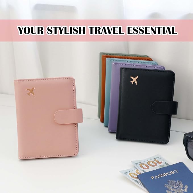 Melsbrinna Premium Leather Passport Holder Covers Case, Waterproof Rfid - Image 7
