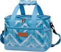 iknoe Large Foldable Cooler Bag, 8.5L Insulated Lunch Bag, Leakproof Lunch by Iknoe
