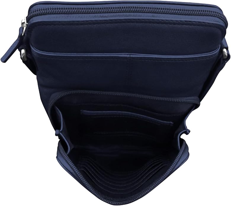 ili New York Genuine Leather Crossbody Bags - Image 4
