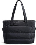BAGSMART Tote Bag for Women, Lightweight Puffy Tote Bag by BAGSMART