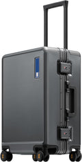 LEVEL8 Zipperless Carry On Luggage Airline Approved by LEVEL8