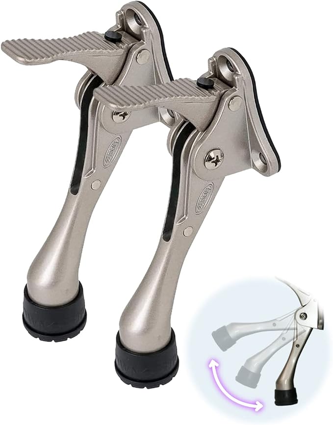 One Touch Kickdown Door Stopper, Door Holder, Heavy Duty Door Stops, Bottom of by HASHI