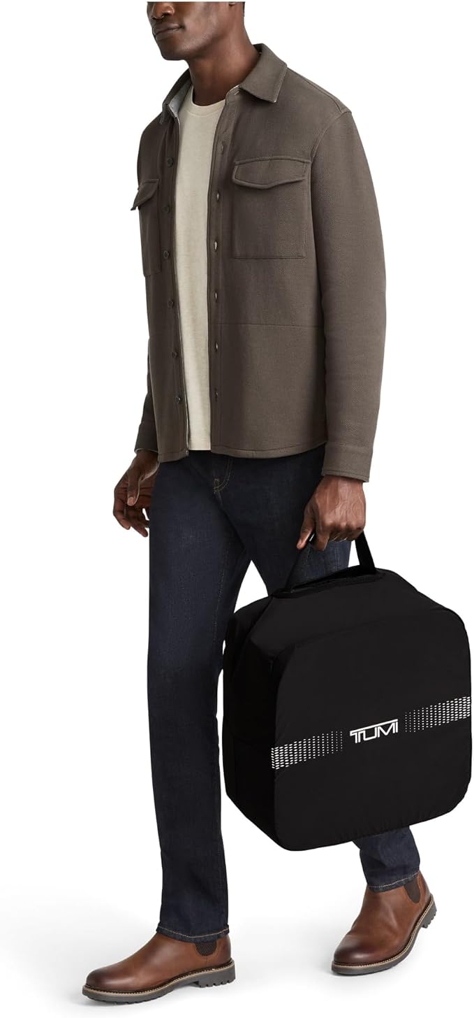 TUMI - Alpha Bravo Collapsible Duffel - 85 L Capacity - Black Duffel - Image 8