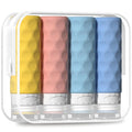 Travel Bottles for Toiletries, BPA Free Leak Proof Premium Silicone Bottles by Silevoler