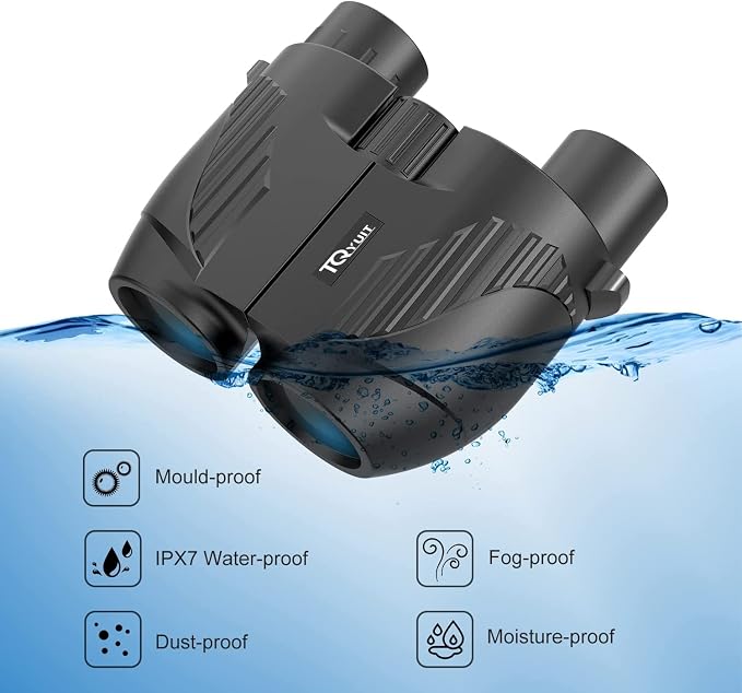 20x25 Binoculars for Adults and Kids, High Power Easy Focus Compact Binoculars - Image 6