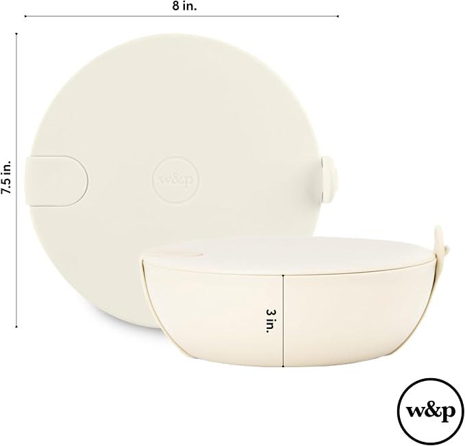 W&P Porter Plastic Bowl Lunch Container w/ Protective Non-slip Exterior - Image 7