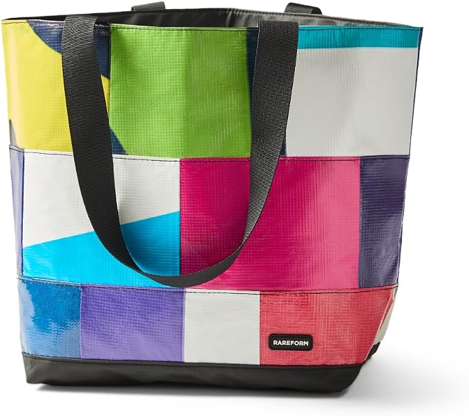 Rareform Large Zippered Blake Tote Bag | One-of-a-Kind, Water-Resistant by Rareform