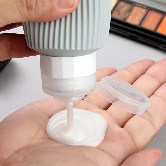Travel Bottles for Toiletries, Large 6oz Travel Size Containers, BPA Free Leak - Image 4