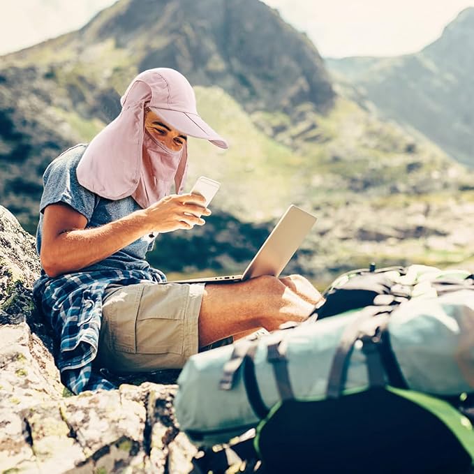 Foldable Sun Cap, Fishing Hats, UPF 50+ Protection Caps - Image 6