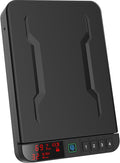 Portable Gun Pistol Safe with LCD Display of Temp, Biometric Fingerprint by ZZLJUAN