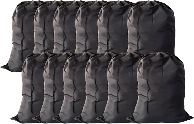 Extra Large Laundry Bag 12 Pack, Travel Laundry Bags - Image 2