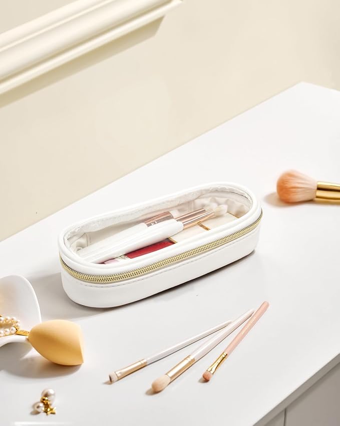 Clear Makeup Bag Small, TSA Approved Portable Toiletry Bag - Image 7