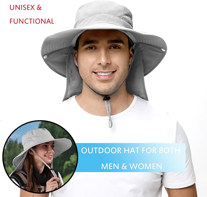 ZOORON Sun Hat for Men Women Fishing Hat - Image 2