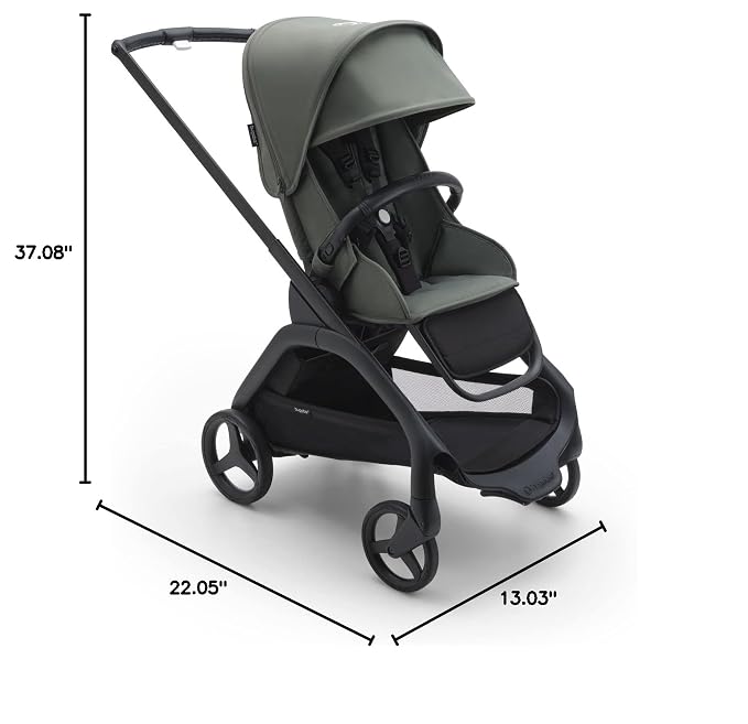 Bugaboo Dragonfly City Stroller, Lightweight Compact Baby Stroller - Image 8