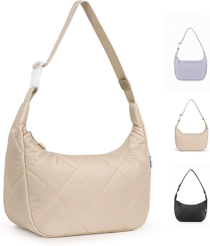 Quilted Lunch Bag for Women, Cute Insulated Lunch Tote by BBCREATFASHION