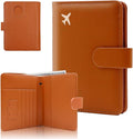 Melsbrinna Premium Leather Passport Holder Covers Case, Waterproof Rfid by Melsbrinna