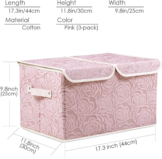 PRANDOM Large Stackable Storage Bins - Image 4