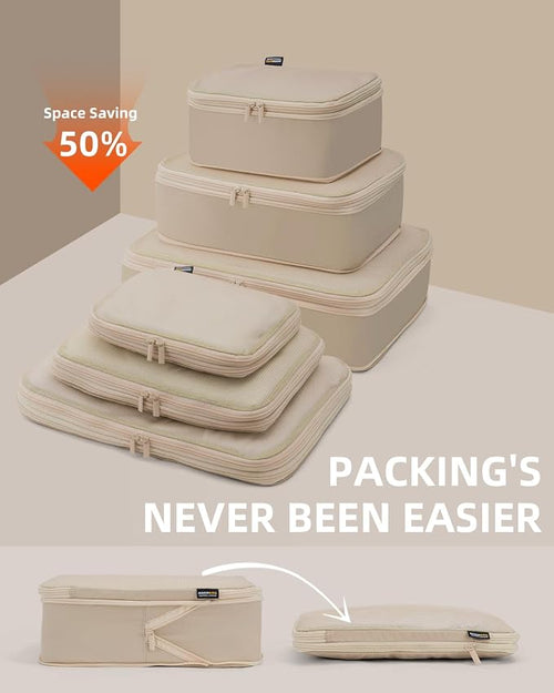6 Set Compression Packing Cubes - Image 2