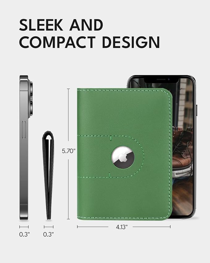 ALLIVE Genuine Leather Passport Holder - Image 6