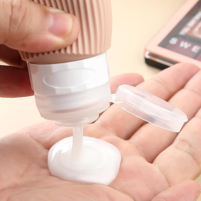 Travel Bottles for Toiletries, Tsa Approved 2oz Travel Bottles, BPA Free Leak - Image 4
