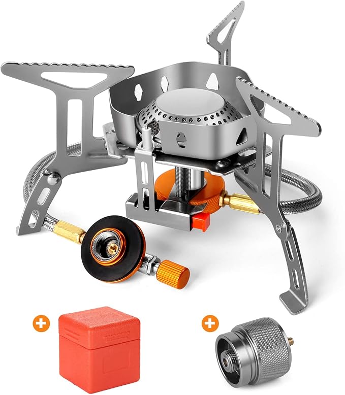 Odoland 3500W/6800W Windproof Camp Stove Camping Gas Stove by Odoland
