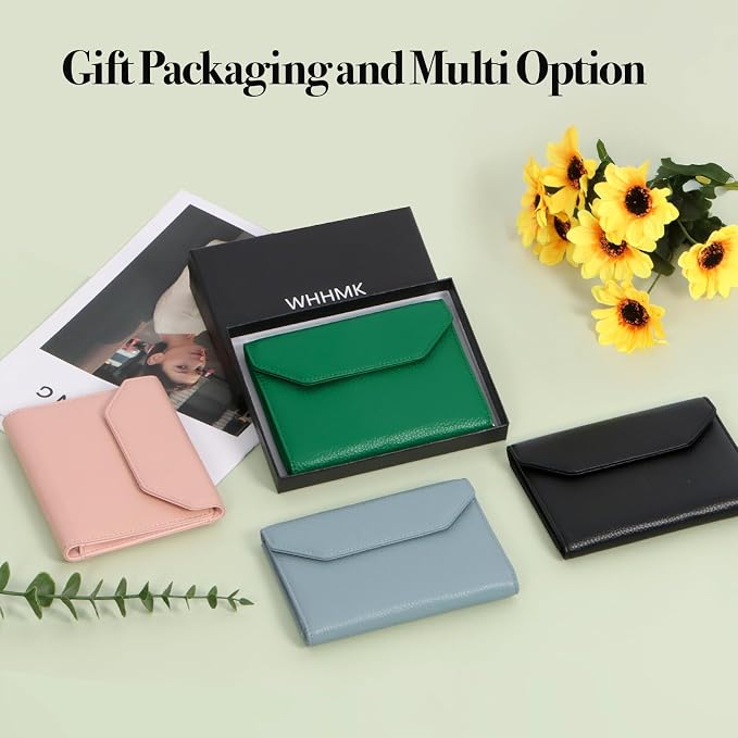 Leather Passport Holder Cover, Passport Book Holder, Rfid Blocking Travel - Image 3