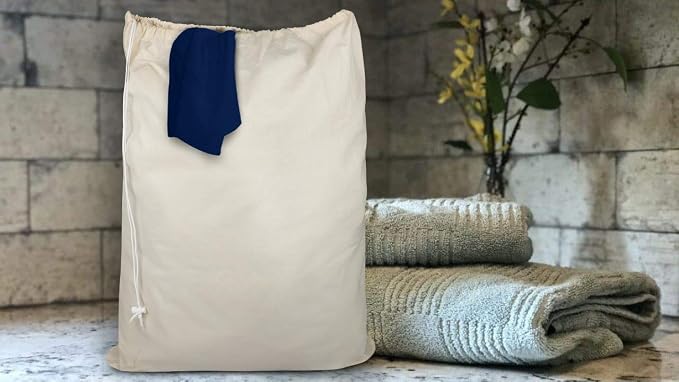 Urban Villa Laundry Bags Canvas|Dirty Clothes Travel Laundry Bag|Machine - Image 7